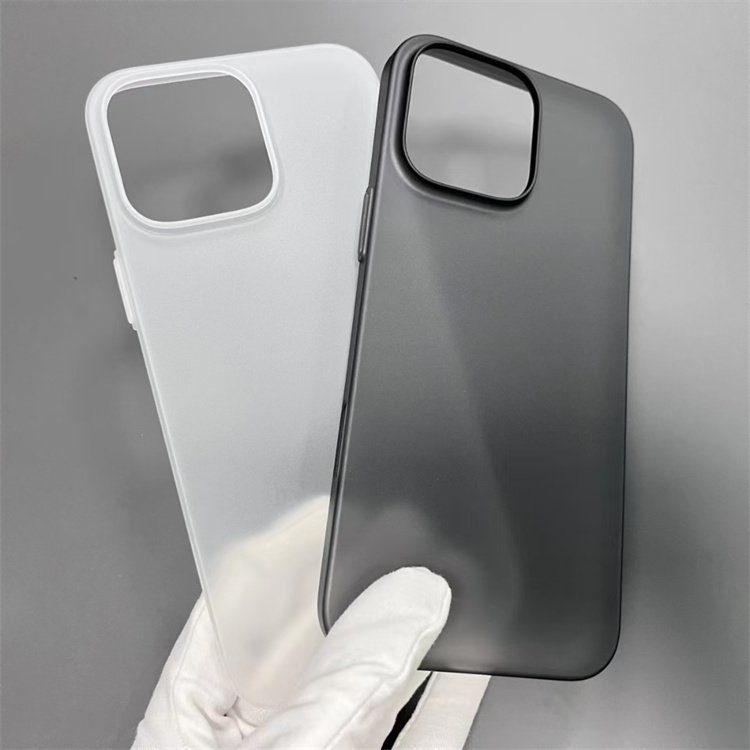 Fashion Super Thin PP Mobile Phone Case for iPhone 16 Pro Max 15 Plus 14 13 12 11 Matte Ultra Slim Protective Cover