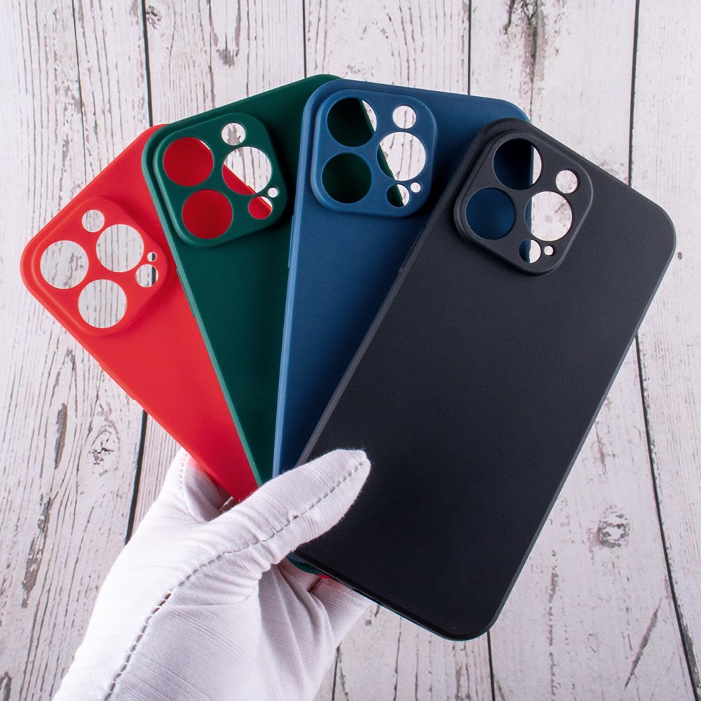 For iPhone 14 15 13 12 16 pro max case Straight edge tpu mobile phone cases with Soft microfiber lining inside phone back cover