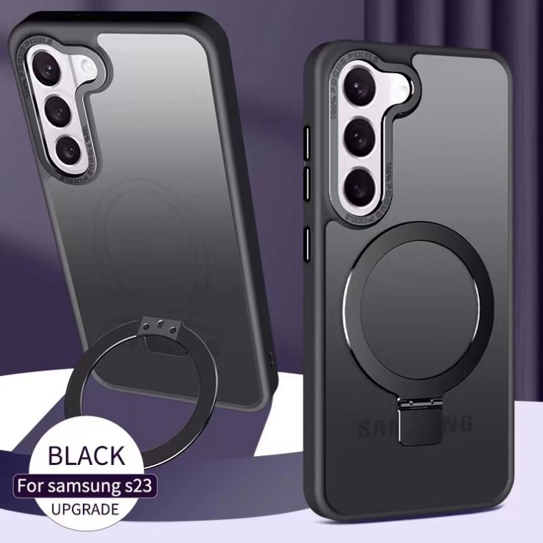Suitable for Samsung S23ULTRA S23Plus S23 magnetic, skin, frame anti-falling mobile phone case
