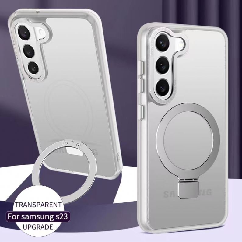 Suitable for Samsung S23ULTRA S23Plus S23 magnetic, skin, frame anti-falling mobile phone case