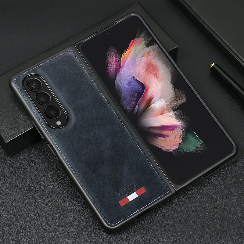 Protective Case Hard Case Foldable Phone Cover Case Sports CN;GUA High Quality Leather 4 3 5g Fold 4 3 for Samsung Galaxy Zfold