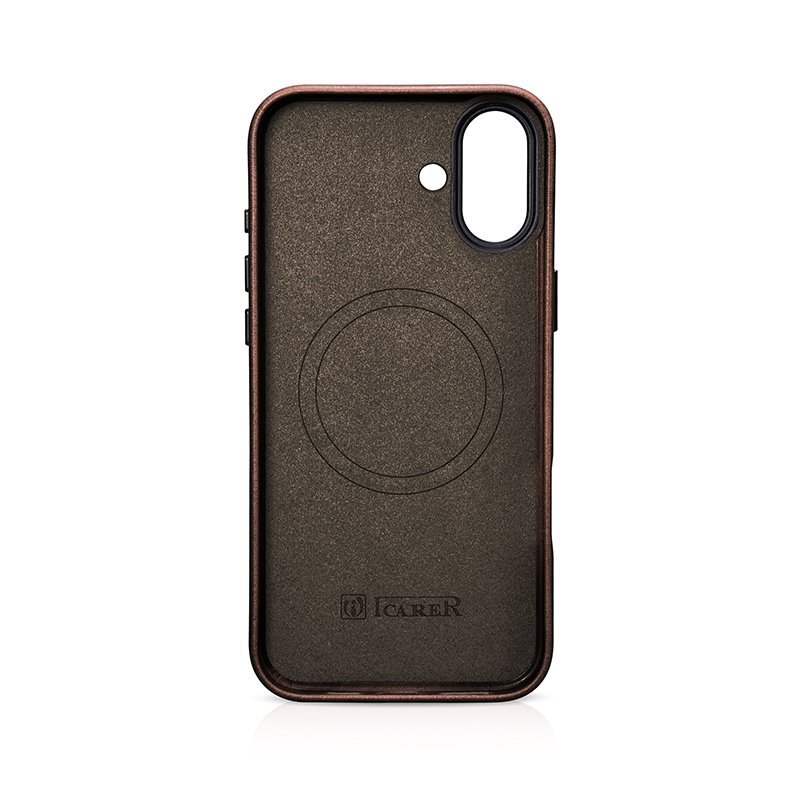 Handmade factory production leather magnetic phone case leather phone case phone case leather For iPhone 16 For iPhone 16 Plus