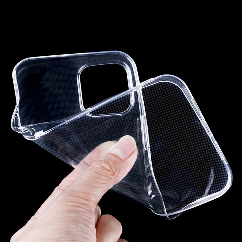 Ultra Thin Clear Case For iPhone 16 Pro Max 15 14 13 11 12 Pro Max XS Max XR X Soft TPU Silicone For iPhone 6 6s 7 8 SE 2020