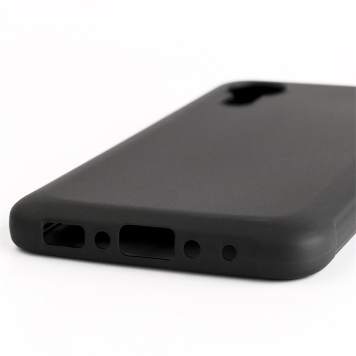 Silicone Phone Case For Samsung Galaxy Xcover 5 Enterprise Edition Black Matte TPU Shockproof Cover Soft Cases