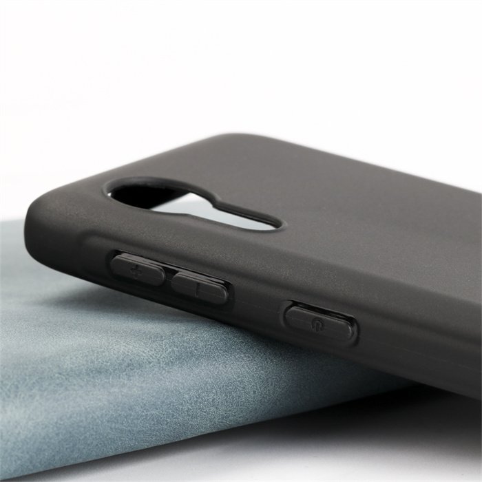 Silicone Phone Case For Samsung Galaxy Xcover 5 Enterprise Edition Black Matte TPU Shockproof Cover Soft Cases