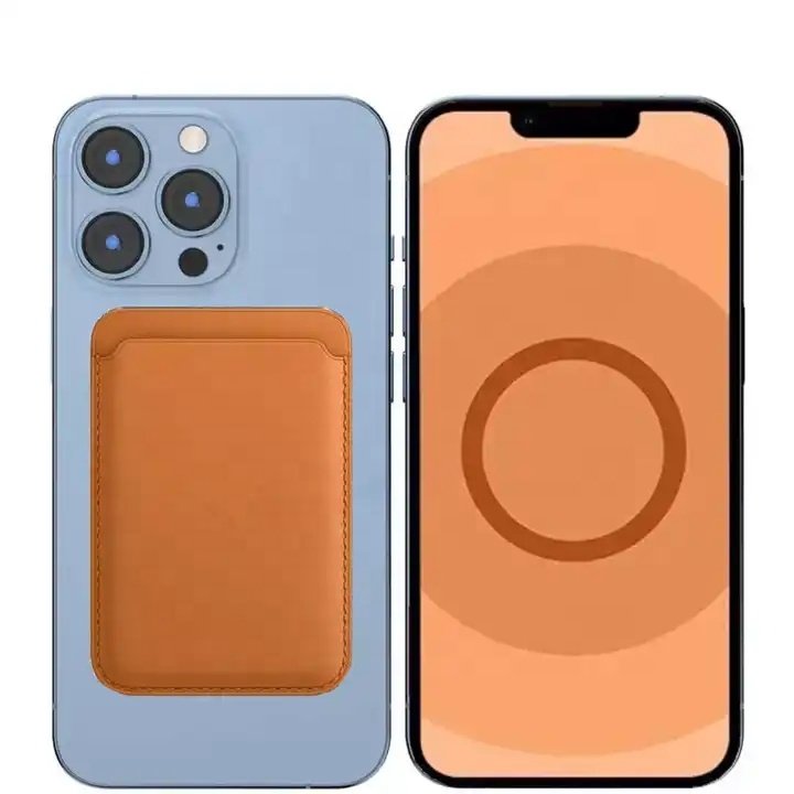 1:1 Original Pop up Window Animation Leather PU Magnetic Wallet Card Bag For iphone 15 14 13 12 Pro Max