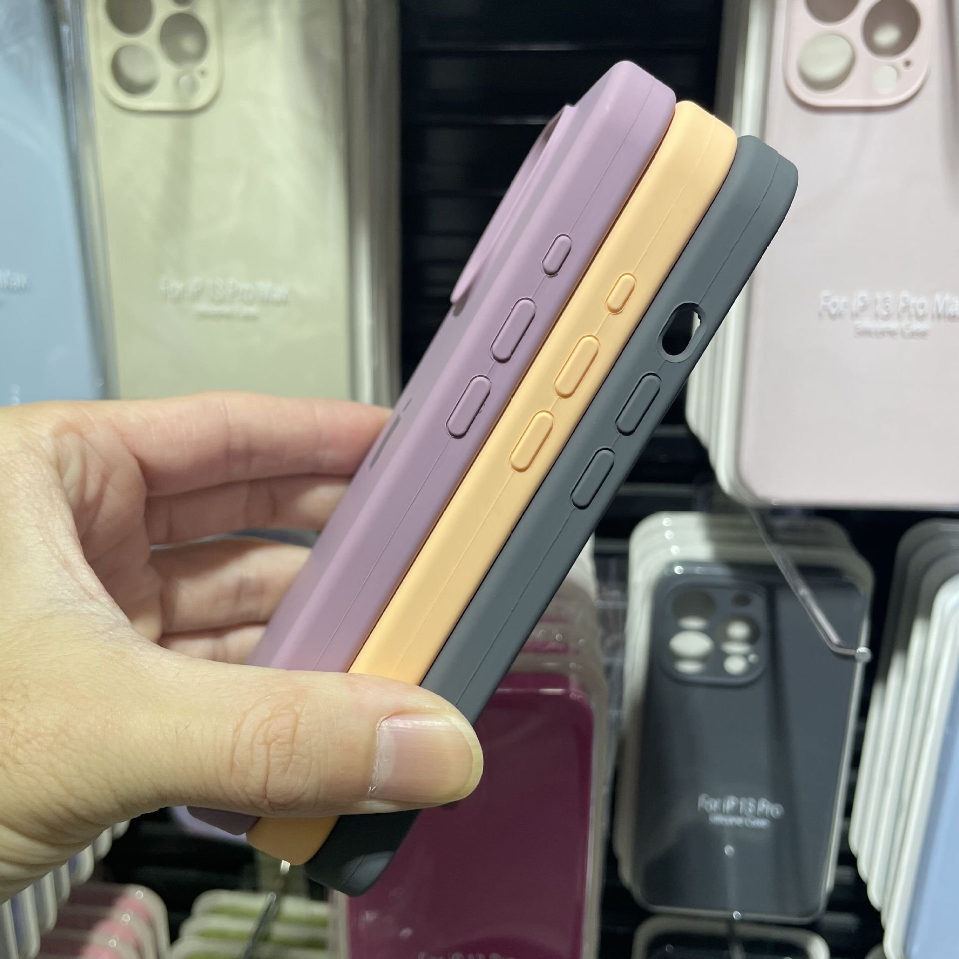 High Quality Retail Packaging 1:1 Original liquid silicone rubber Phone Cover For iphone 14 15 13 12 Promax Protective Cover