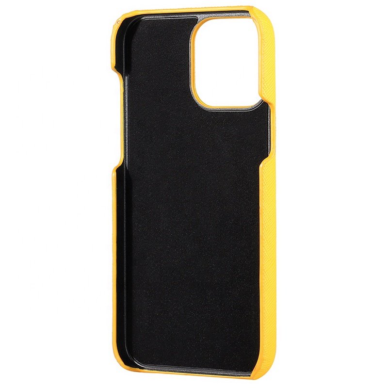 2024 New Product Saffiano Wrapped Edge Leather Phone Case For iPhone 15 Pro Max Cover