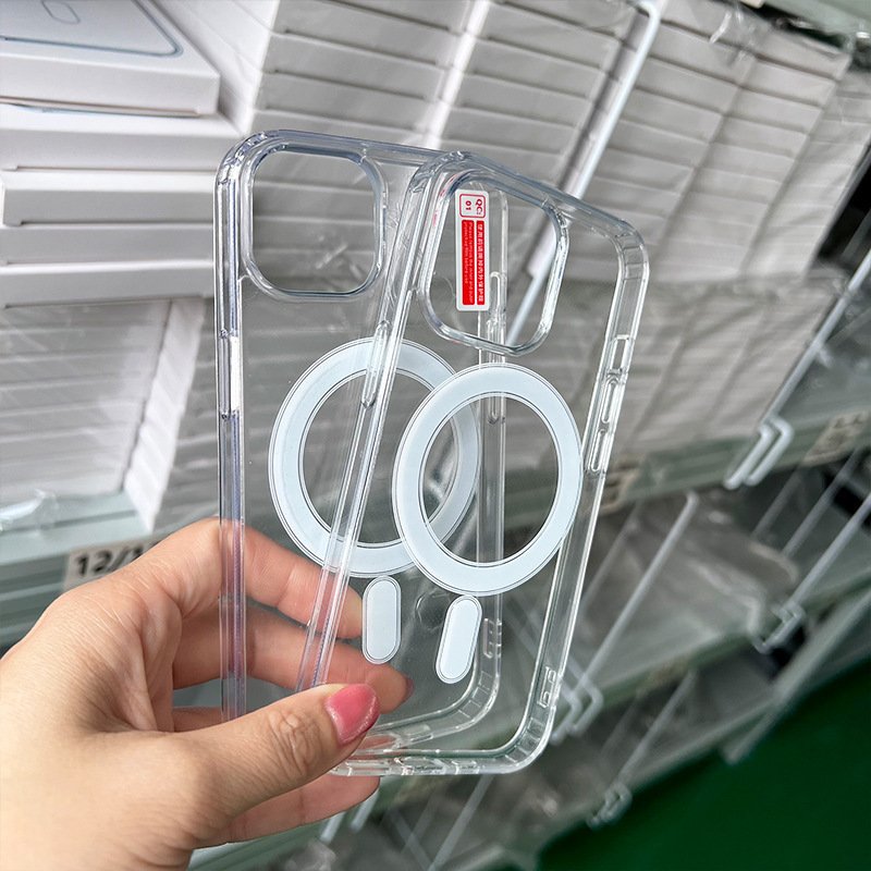 Wholesale Clear Case For 15 Pro Max Drop-resistant PC Transparent Airbag Custom Mobile Phone Case