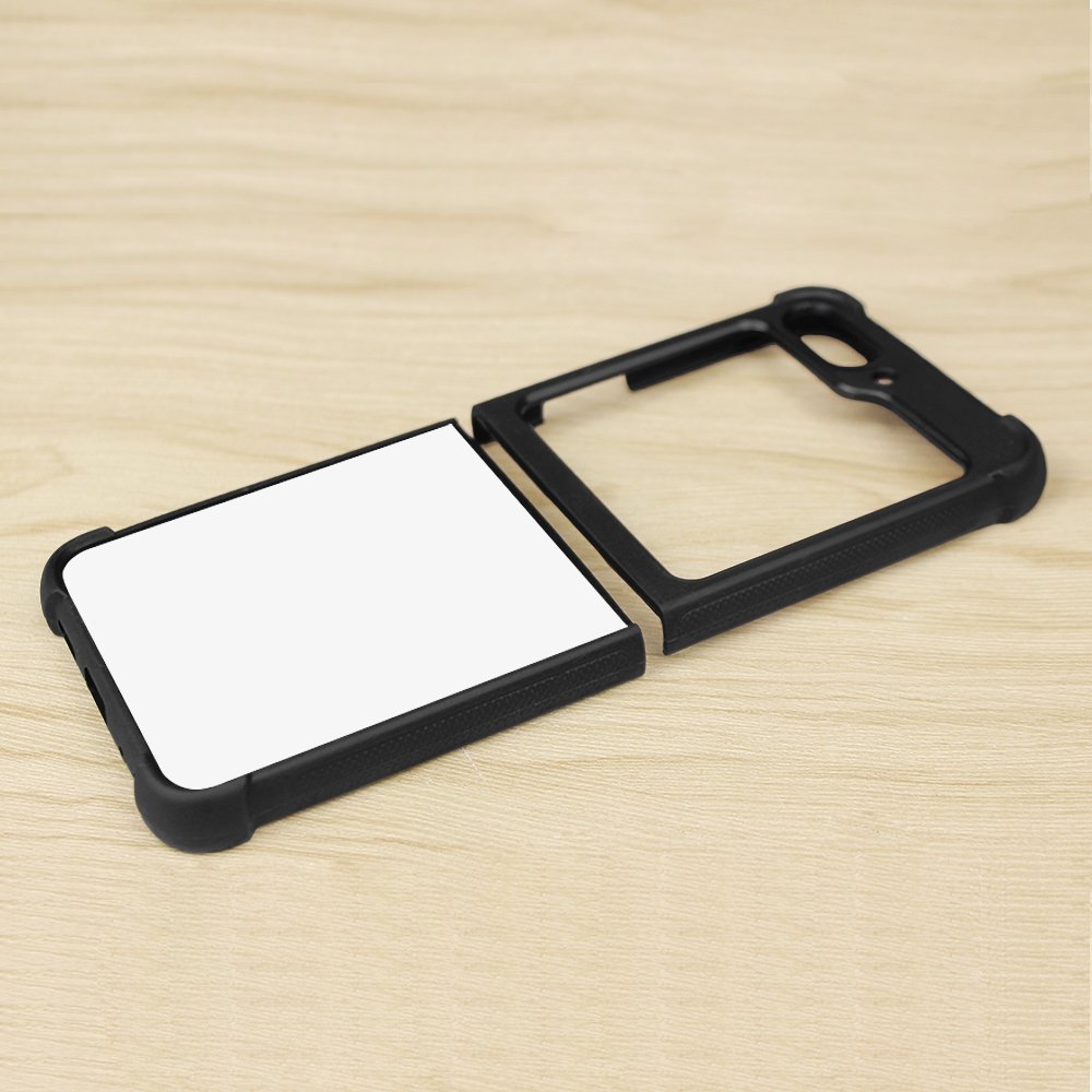 Ready To Ship Blank Sublimation Mobile Phone Case For Samsung Z Flip 5 DIY 2D TPU Phone Pouch For Galaxy Flip 4