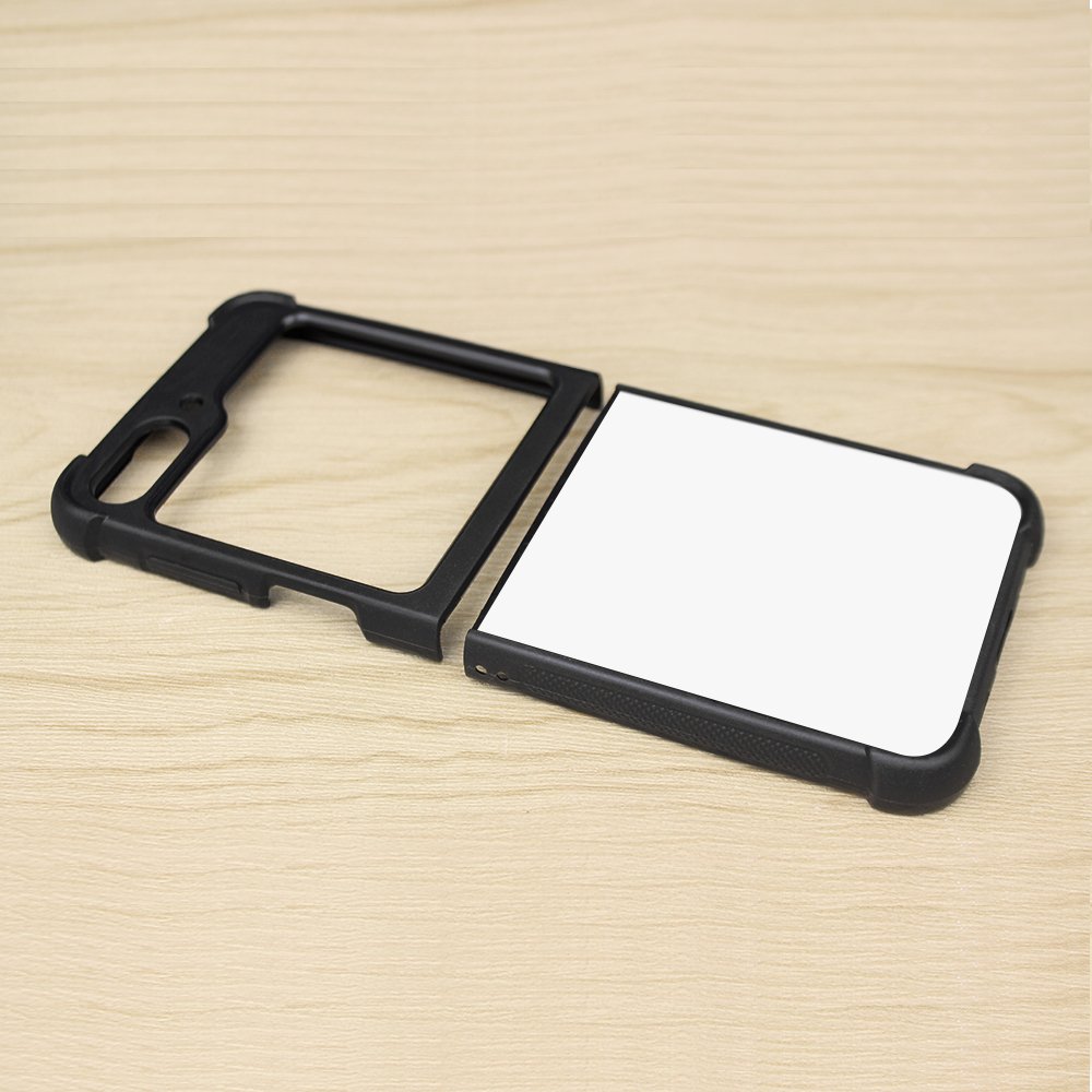 Ready To Ship Blank Sublimation Mobile Phone Case For Samsung Z Flip 5 DIY 2D TPU Phone Pouch For Galaxy Flip 4