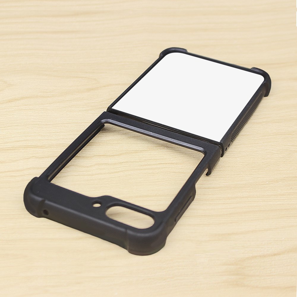 Ready To Ship Blank Sublimation Mobile Phone Case For Samsung Z Flip 5 DIY 2D TPU Phone Pouch For Galaxy Flip 4