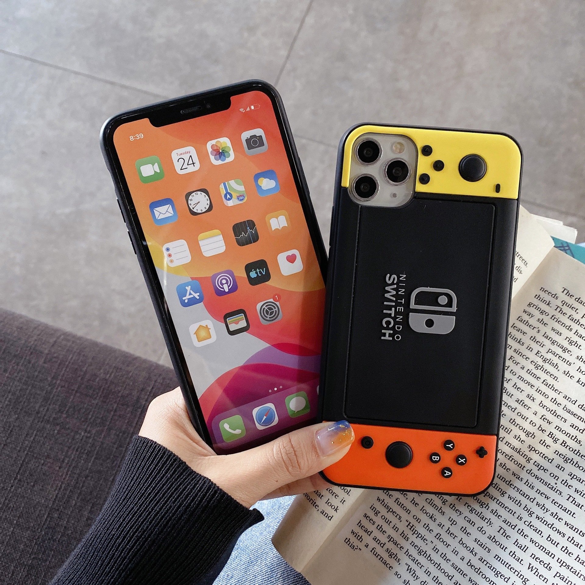 2024 Fashion Brand Nintendo Game Console Silicon Phone Cover Case for iPhone 15 14 13 12 11 Cell Phone Accessories