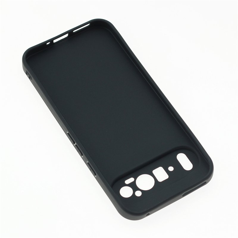 Manufacturer Wholesale Matte TPU Cases Soft Frosted Back Cover Silicone Mobile Phone Case For Google Pixel 9 Pro XL 5G Black