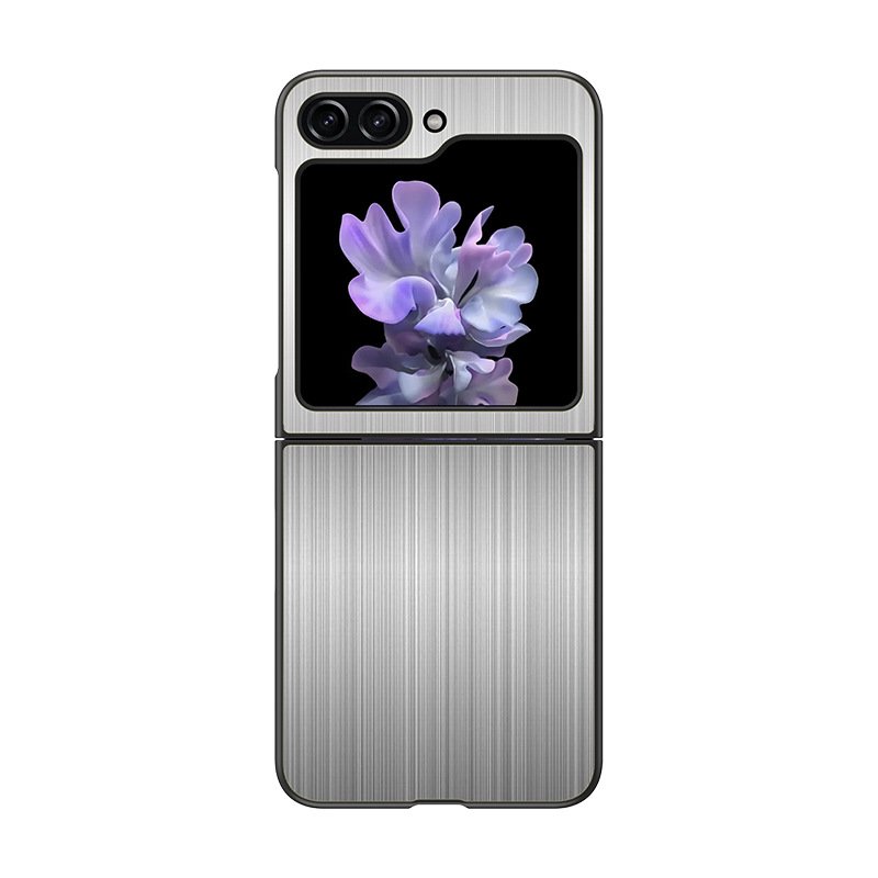 Full Protection Stainless Steel Shell Mobile Phone Case Cover for Samsung Galaxy Z Flip 5 6 Z Fold 5 6