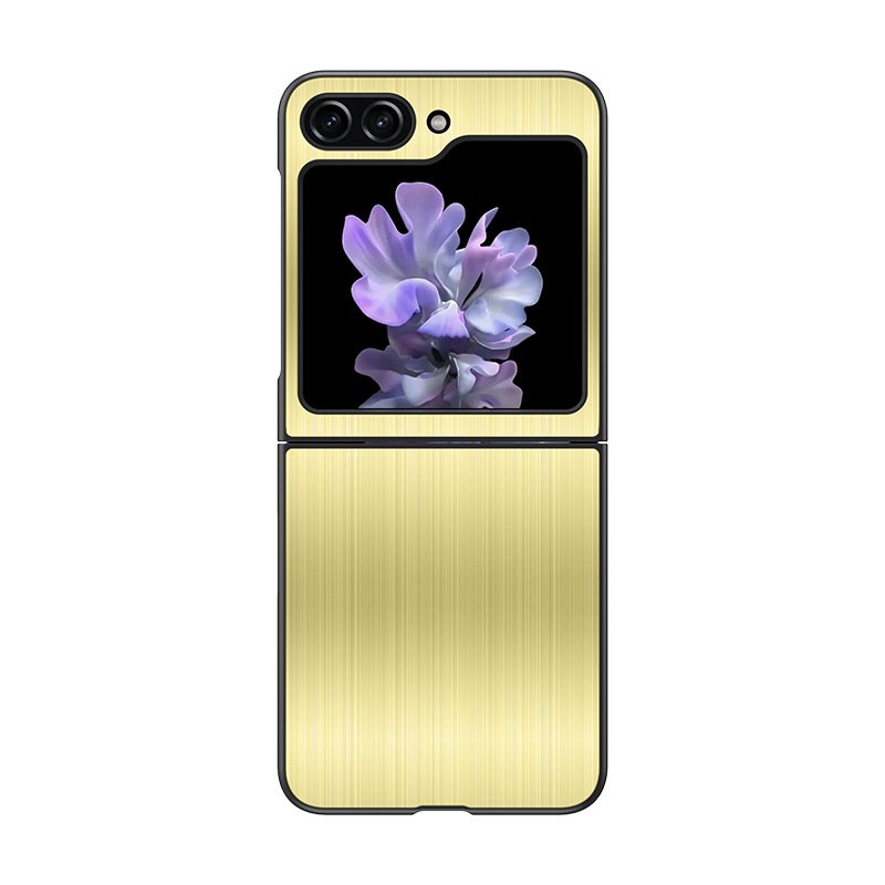 Full Protection Stainless Steel Shell Mobile Phone Case Cover for Samsung Galaxy Z Flip 5 6 Z Fold 5 6