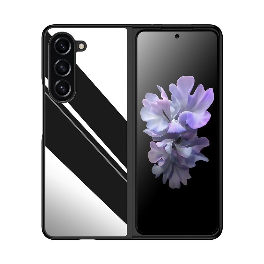 Full Protection Stainless Steel Shell Mobile Phone Case Cover for Samsung Galaxy Z Flip 5 6 Z Fold 5 6