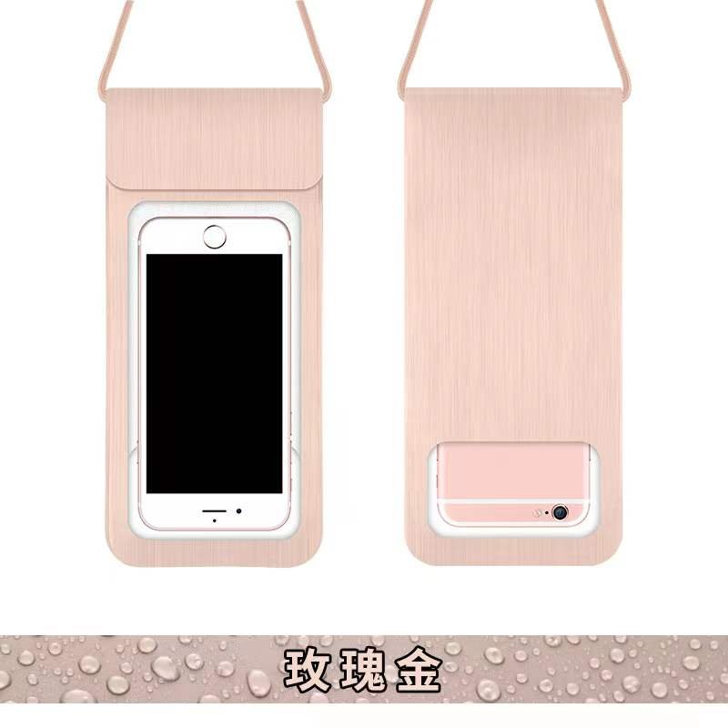 Universal IPX8 Pu Leather Waterproof Phone Pouch Cell Phone Bag Transparent Waterproof Mobile Phone Case