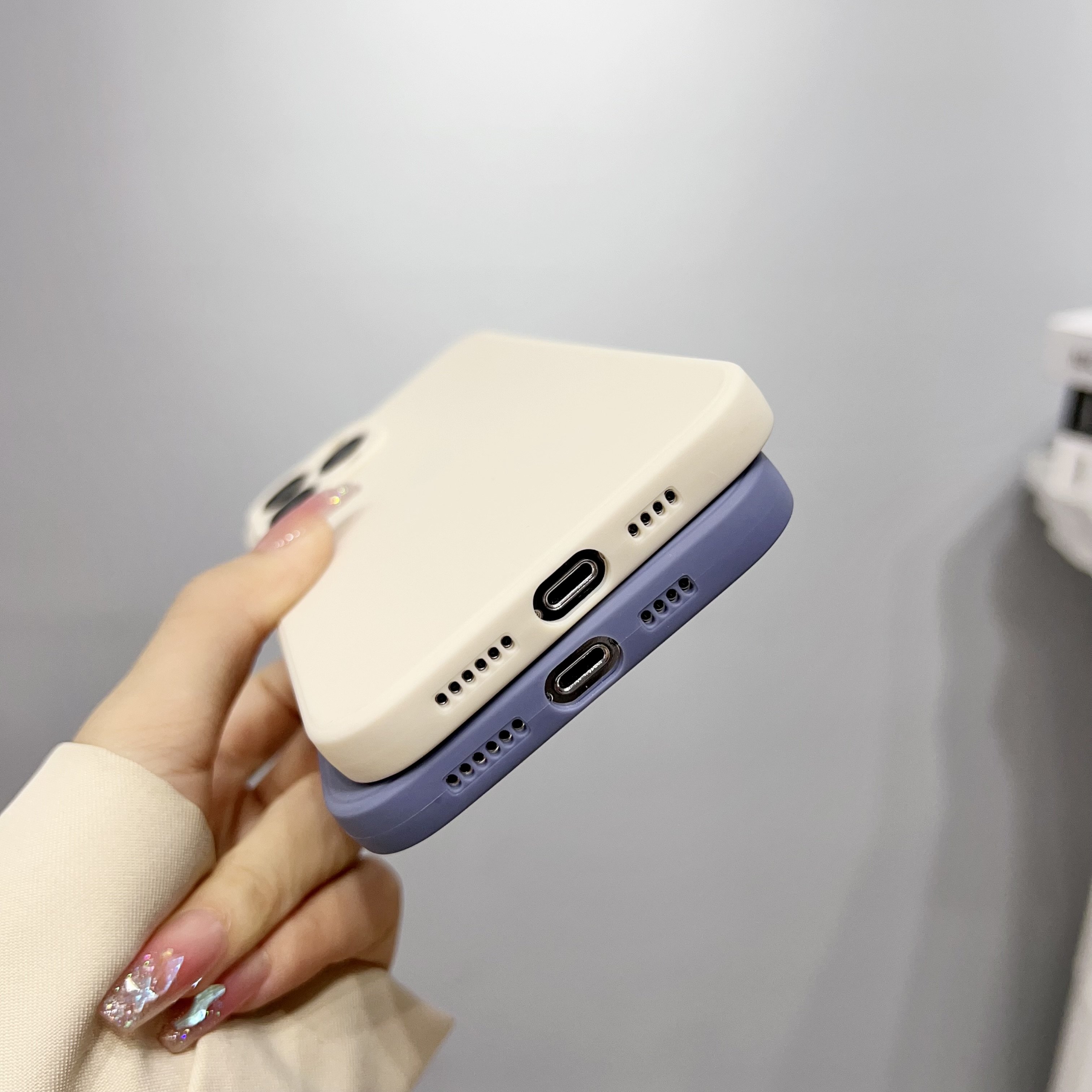 U&Q Factory Apple 14 Pro Max silicone phone case colorful TPU silicone soft cases for iPhone 13 Pro Max for iphone 15 case