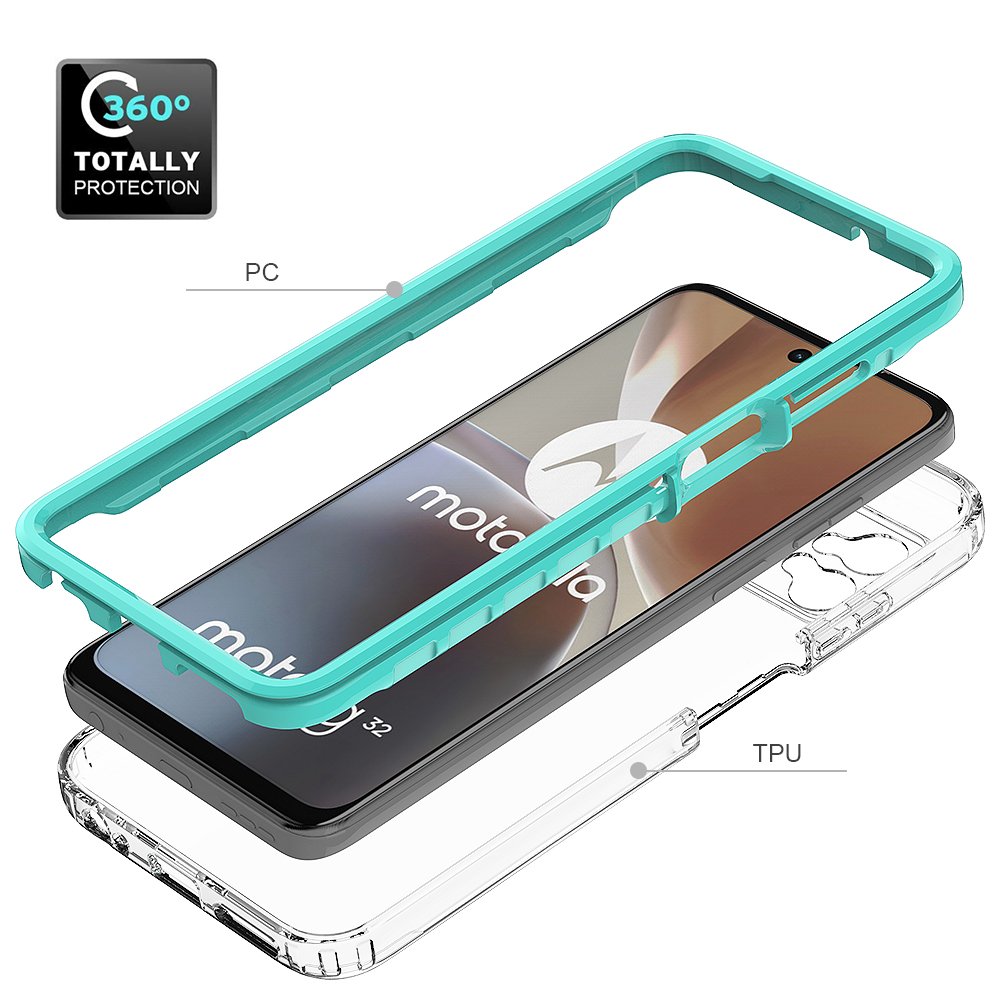 For Motorola G32 Mobile Phone Cover Case For Motorola G32 Hybrid Clear Case