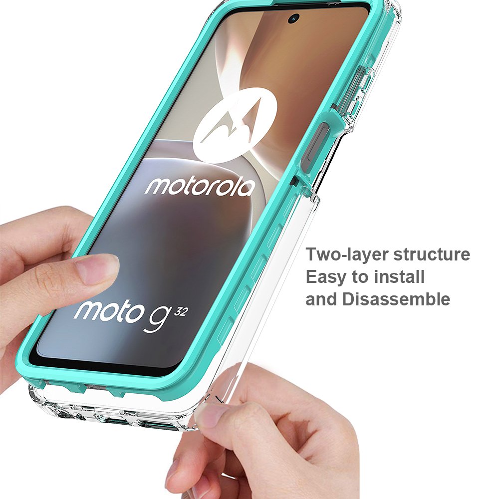 For Motorola G32 Mobile Phone Cover Case For Motorola G32 Hybrid Clear Case