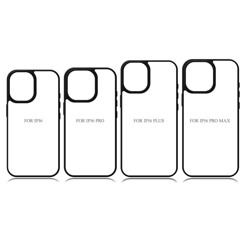 Custom Blank Magnetic Wireless Charge 2D TPU Soft Film Sublimation Phone Cases With Magnet For Iphone 16 16Plus 16Pro 16pro Max