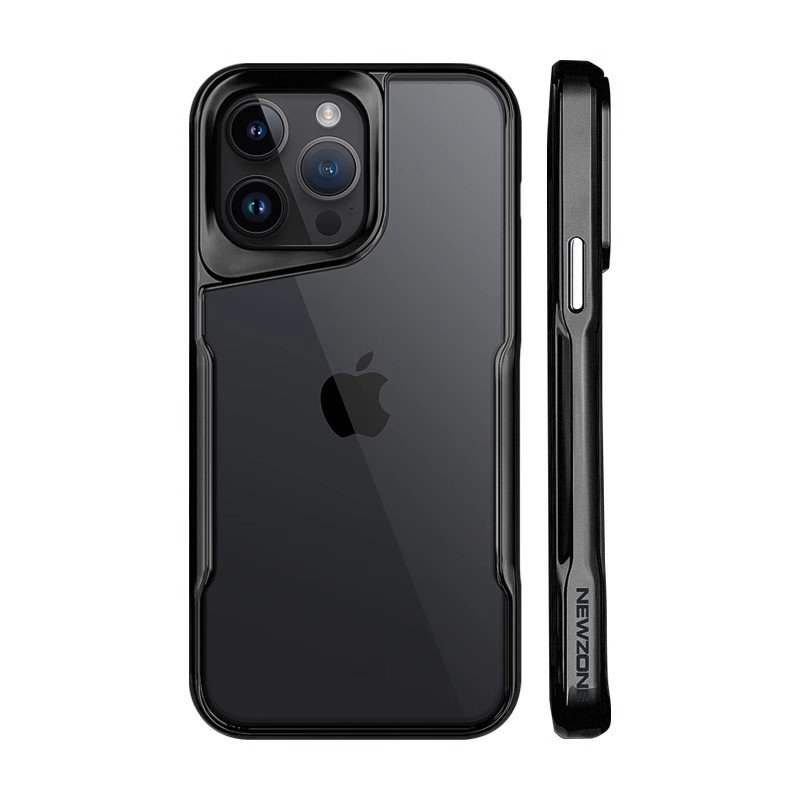 Suitable for Apple 15promax Phone Case Armor Small Waist Iphone14pro Protective Case Hd Transparent Soft