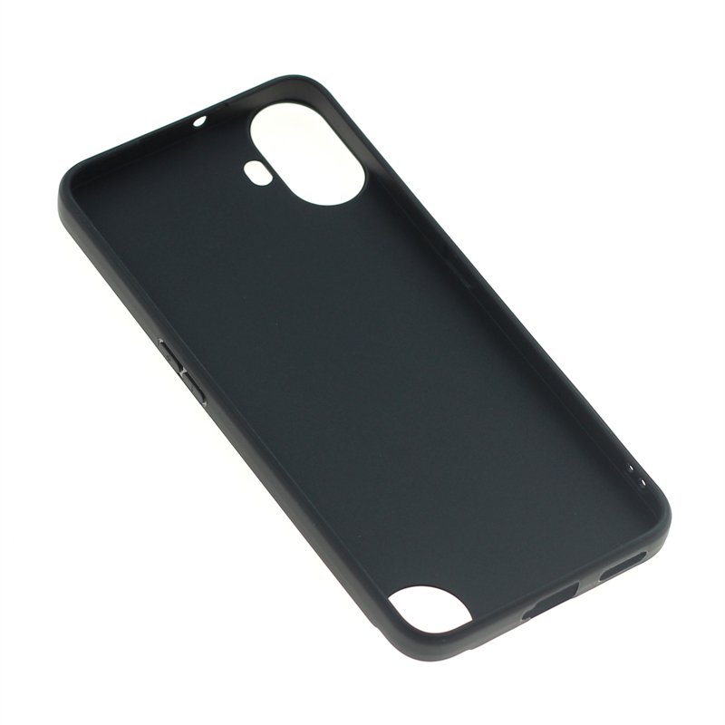 Manufacturer Wholesale Matte TPU Cases Soft Frosted Back Cover Silicone Mobile Phone Case For Nothing CMF Phone 1 Black