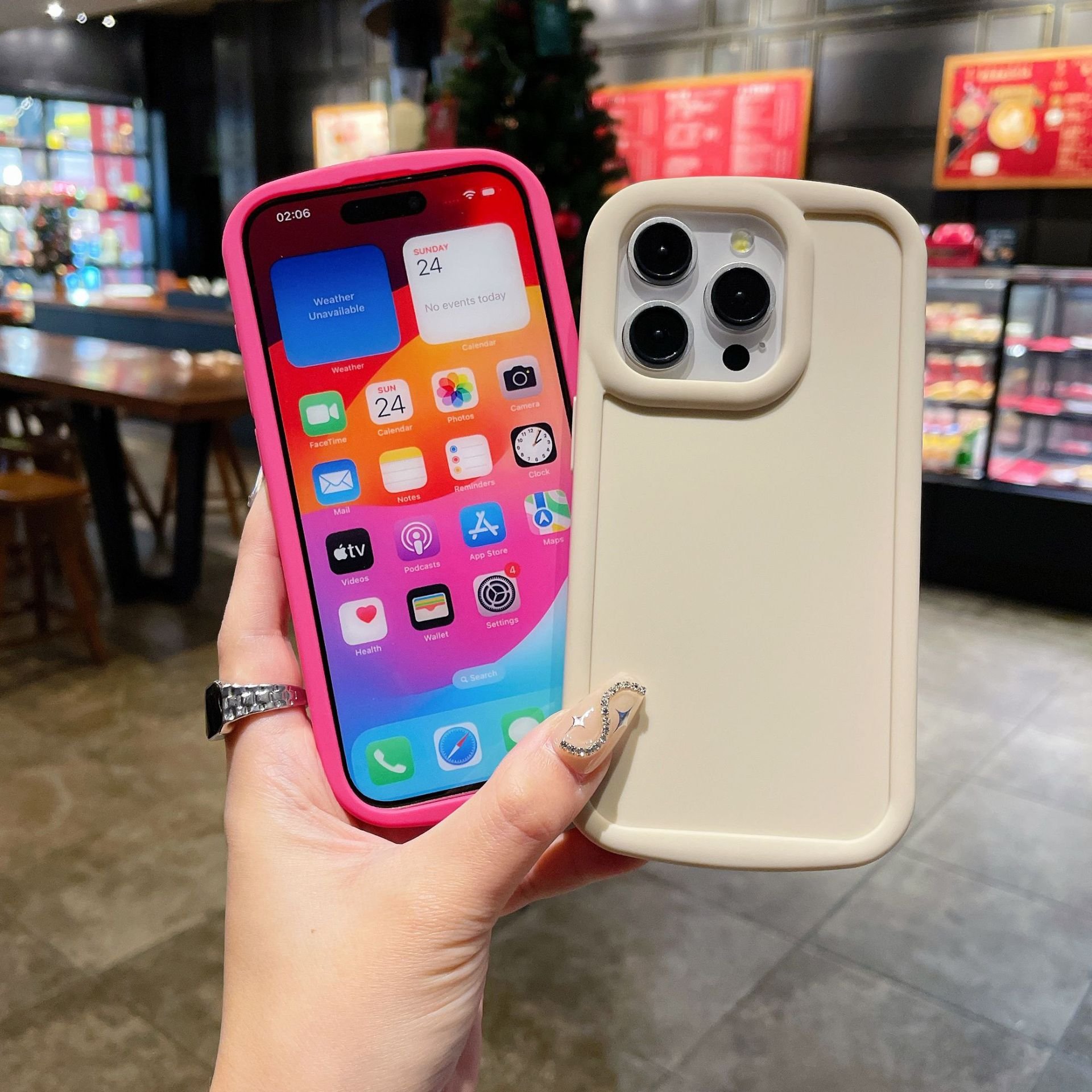 Simple TPU soft excellent feel all-inclusive bubble groove anti-fall mobile phone case for iPhone 16 15 14 13 12 plus Pro max