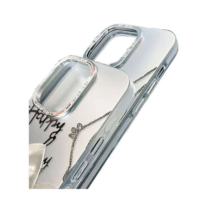 Most popular bowknot metal keys Electroplated phone case fit for iphone 11 12 13 14 15promax