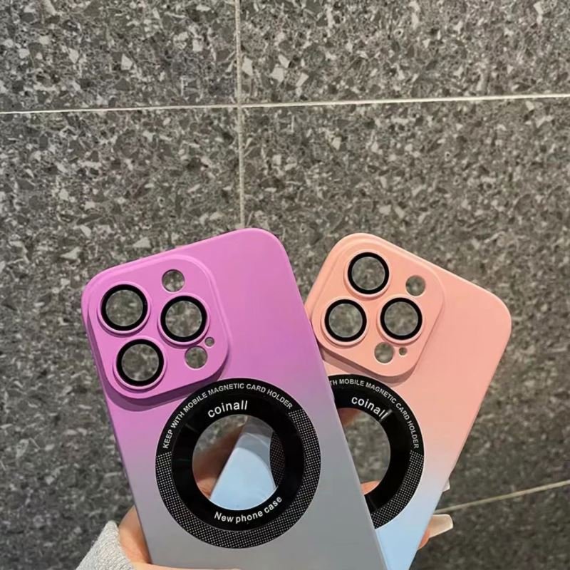 New Fashion Designer Hard PC Magnetic Mobile Phone Case for iPhone 14 15 16 Pro Max Shockproof Accessory 16 11 12 13 Fundas