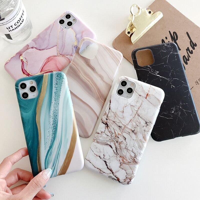 New Design Luxury IMD Marble Tpu mobile Phone Case For Iphone 12 11 13 14 15 16 Pro Max X Xr Xs