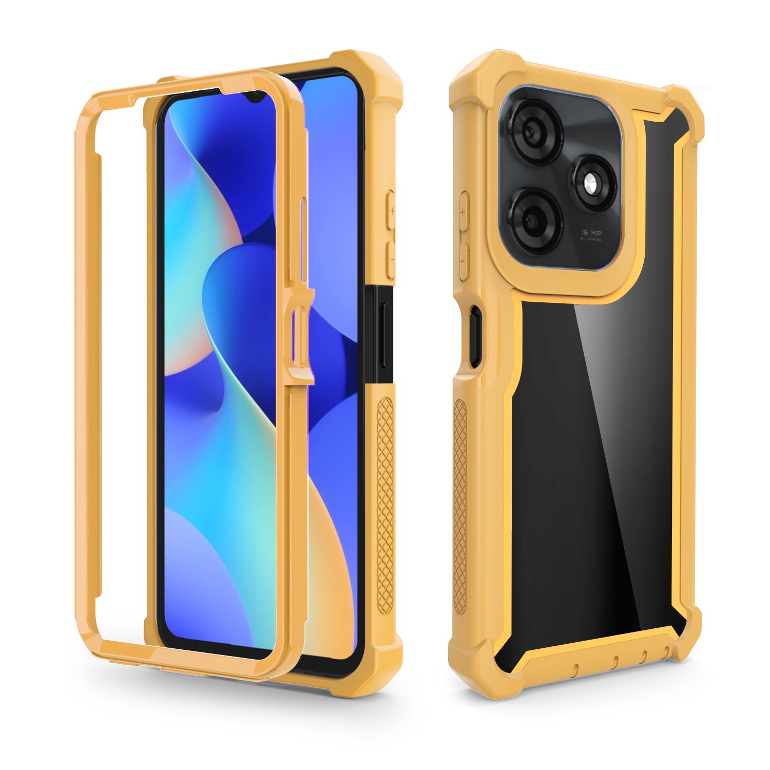 Shockproof Purple Pink Color TPU PC Shockproof Mobile Phone Cover for Samsung Galaxy A16 A06 S25 S25 PLUS Ultra Phone Case