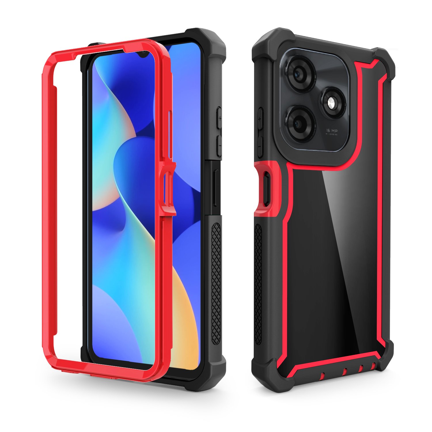 Shockproof Purple Pink Color TPU PC Shockproof Mobile Phone Cover for Samsung Galaxy A16 A06 S25 S25 PLUS Ultra Phone Case