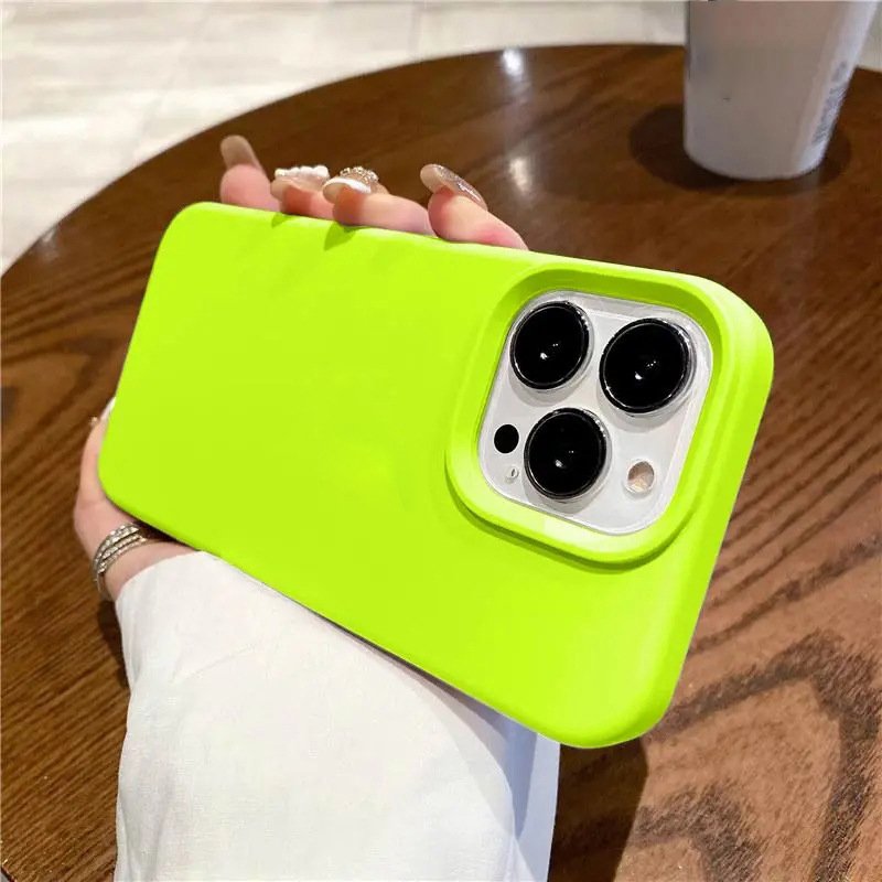 for iPhone 16 Silicon Case Customized Liquid Silicone Mobile Phone Case Cover For iPhone 16 15 14 13 Pro Max