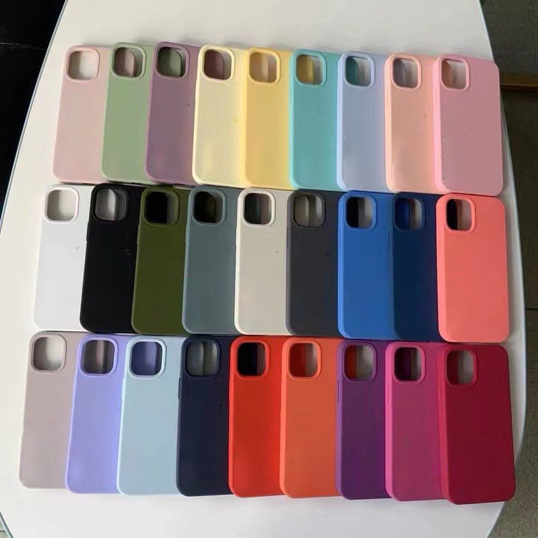 for iPhone 16 Silicon Case Customized Liquid Silicone Mobile Phone Case Cover For iPhone 16 15 14 13 Pro Max