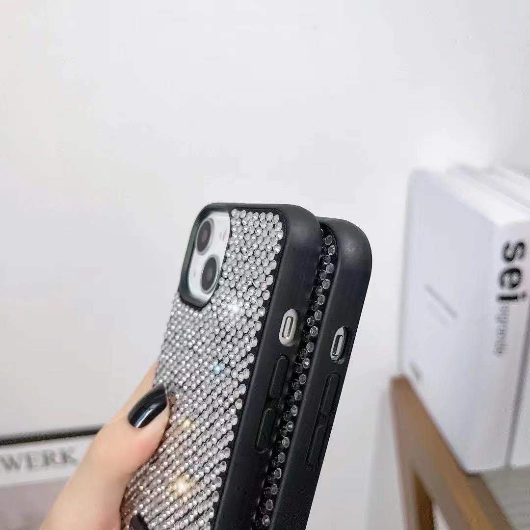 Fashion Luxury Diamond Shockproof Designer Mobile Phone Cover Accessories Phone Case For Iphone 12 13 14 11 15 16 Pro Max