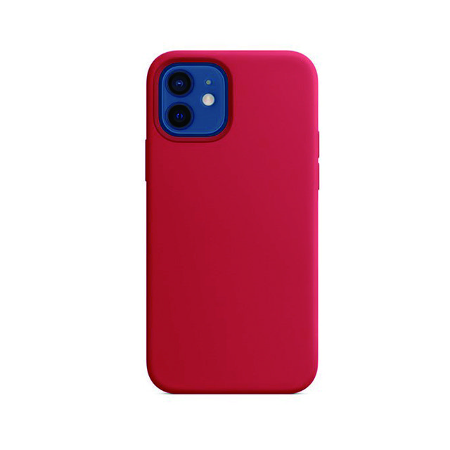 Waterproof Mobile Phone Fiber Cases For iPhone 11 12 Mini Pro Max Silicone Case For Wireless Charging