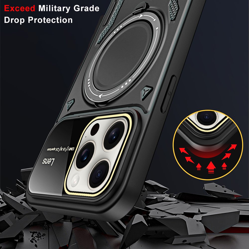 Stand Holder Shockproof Drop Tested Phone Case For iPhone 16 Pro Max 16 Plus Ultra 15 14 13 12 11 X XS Max 7 8 Plus SE3