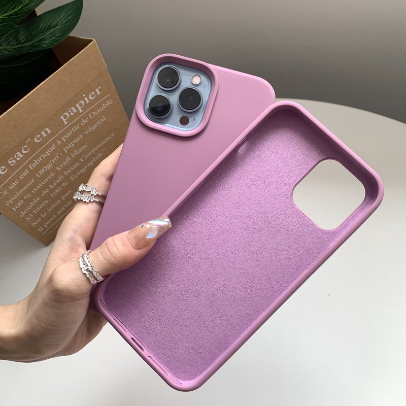 Luxurious original authentic liquid silicone phone case for iPhone 16 11 12 13 pro 14 pro max 15 plus high quality phone case