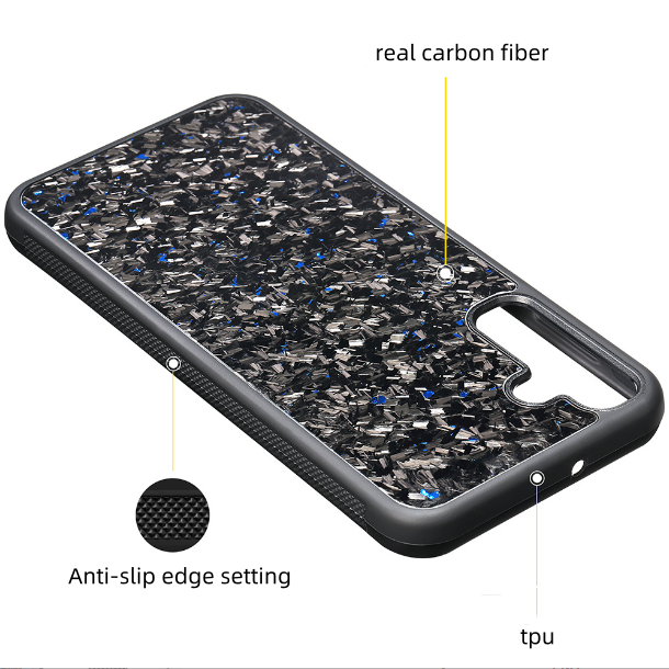 Top Fashion real Forged Carbon Fiber Phone Case for Samsung A15 /A14 cell phone case Popular Design