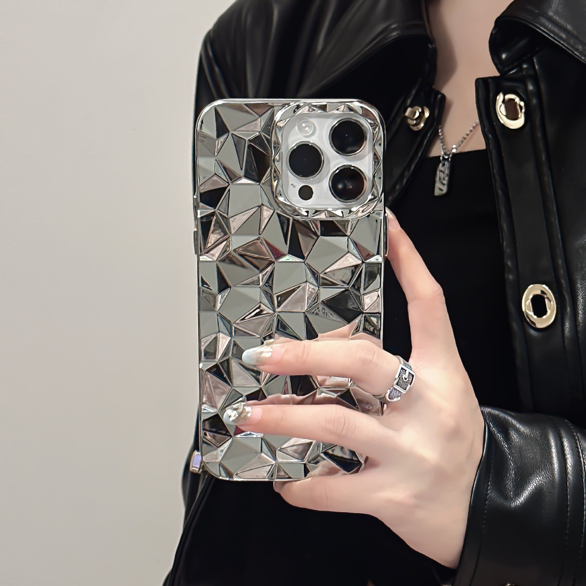 new arrival trendy design diamond pattern soft tpu soft phone cover case for vivo y21 back cover for girls for iphone 15 14 13