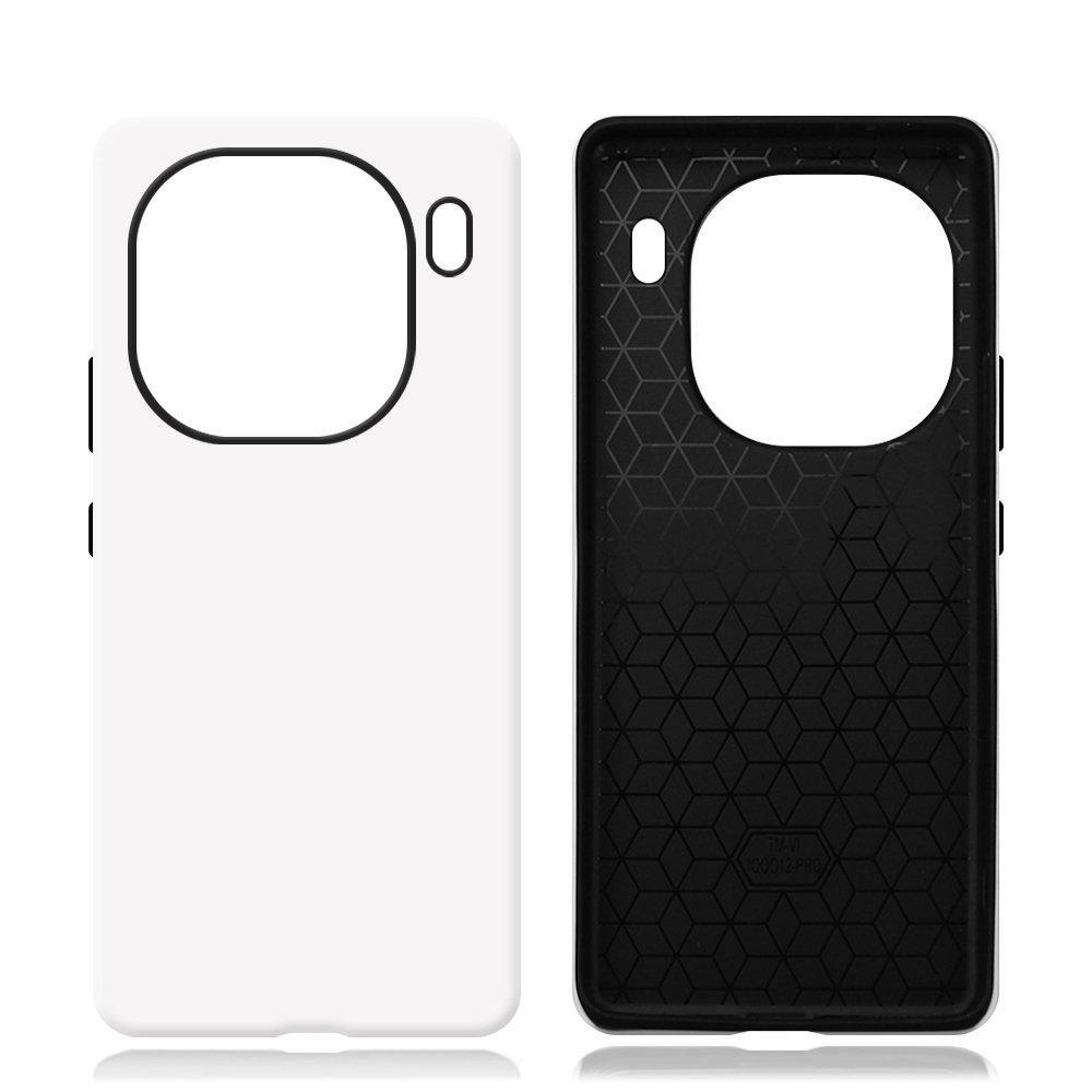 Wholesale Price Blank Sublimation 3D 2in1 Film Phone Case For IQOO 12 DIY Heat Transfer Mobile Phone Cover For IQOO 12 Pro