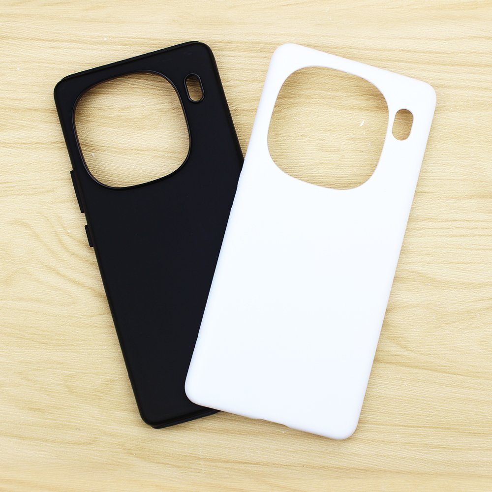 Wholesale Price Blank Sublimation 3D 2in1 Film Phone Case For IQOO 12 DIY Heat Transfer Mobile Phone Cover For IQOO 12 Pro