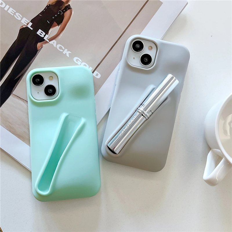 2024 new custom design rhode lip gloss holder cell phone case for iphone 15 14 13 12 11 pro max plus