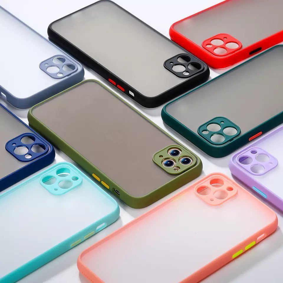 New Arrival Matte TPU PC Shockproof Phone Case For Iphone 13 12 11 XR X Mobile Phone Case&Bag
