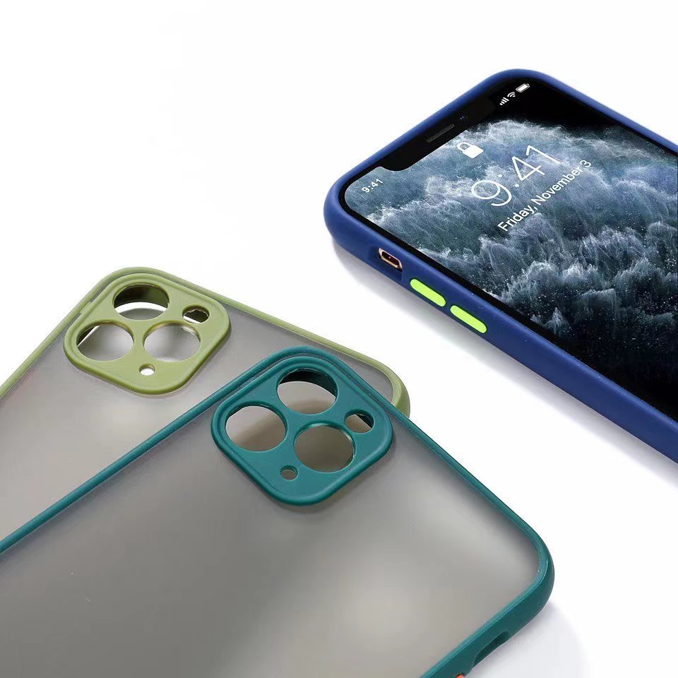 New Arrival Matte TPU PC Shockproof Phone Case For Iphone 13 12 11 XR X Mobile Phone Case&Bag