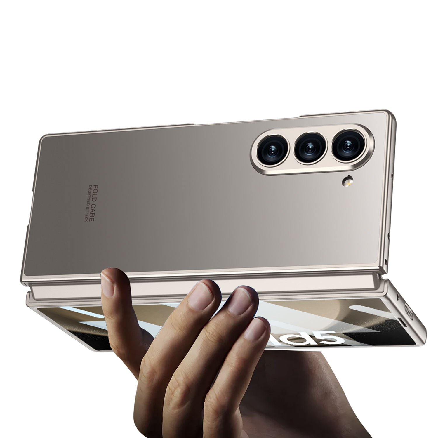 Ultra-Thin Sports Design PU Phone Case for SAMSUNG Galaxy Z Fold 5 & Fold 6 Hard PC Back Cover Skin Feel
