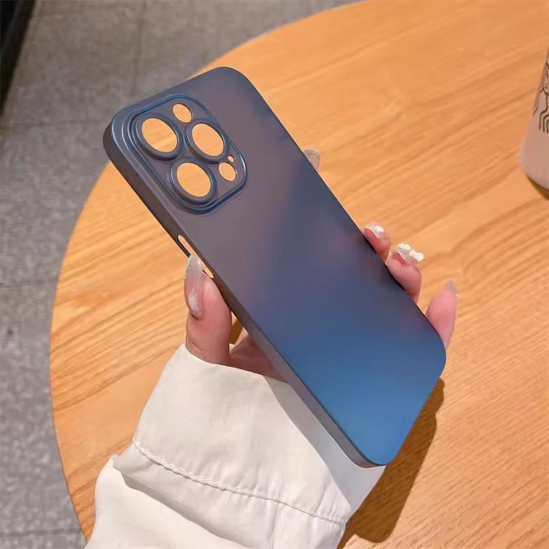 Ultra Thin 0.3mm PP Frosted Slim Candy Phone Case For iPhone 16 15 14 13 12 11 Pro Max Xs Xr 6 7 8 Plus se Matte Back Cover