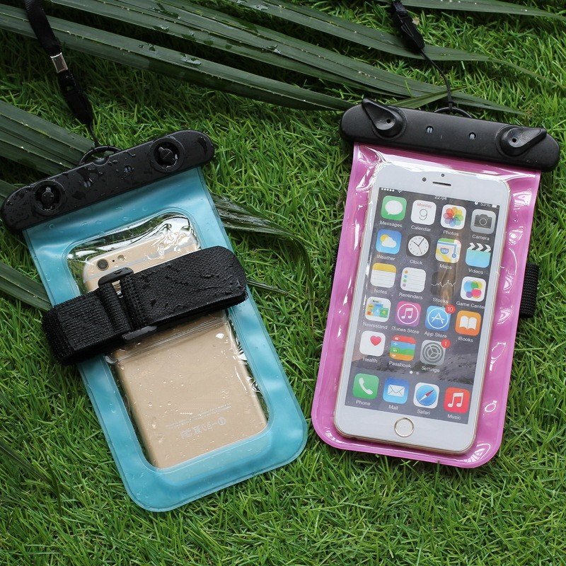 Universal Waterproof PVC Mobile Phone Cases Clear Pouch Waterproof Bag,Water Proof Cell Phone Bag With Lanyard